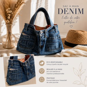 Sac denim Diesel — Pièce unique